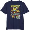 imageTransformers Bumblebee Vintage Metalfest Rock N Roll Tour TShirtNavy Blue