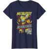 imageTransformers Bumblebee Vintage Metalfest Rock N Roll Tour TShirtNavy Blue