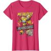 imageTransformers Bumblebee Vintage Metalfest Rock N Roll Tour TShirtRed Heather