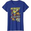 imageTransformers Bumblebee Vintage Metalfest Rock N Roll Tour TShirtRoyal Blue