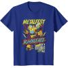 imageTransformers Bumblebee Vintage Metalfest Rock N Roll Tour TShirtRoyal Blue