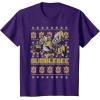 imageTransformers Christmas Bumblebee Ugly Sweater TShirtPurple