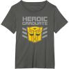 imageTransformers Optimus Prime Graduation TShirt  UnisexAdults amp Kids  Black  Short Sleeve  Classic Fit  Cotton amp Polyester  SmallAsphalt Grey