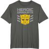 imageTransformers Optimus Prime Graduation TShirt  UnisexAdults amp Kids  Black  Short Sleeve  Classic Fit  Cotton amp Polyester  SmallAsphalt Grey