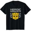 imageTransformers Optimus Prime Graduation TShirt  UnisexAdults amp Kids  Black  Short Sleeve  Classic Fit  Cotton amp Polyester  SmallBlack