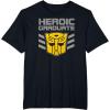 imageTransformers Optimus Prime Graduation TShirt  UnisexAdults amp Kids  Black  Short Sleeve  Classic Fit  Cotton amp Polyester  SmallBlack