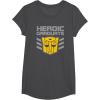 imageTransformers Optimus Prime Graduation TShirt  UnisexAdults amp Kids  Black  Short Sleeve  Classic Fit  Cotton amp Polyester  SmallDark Heather Grey