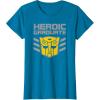 imageTransformers Optimus Prime Graduation TShirt  UnisexAdults amp Kids  Black  Short Sleeve  Classic Fit  Cotton amp Polyester  SmallSapphire Blue