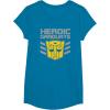 imageTransformers Optimus Prime Graduation TShirt  UnisexAdults amp Kids  Black  Short Sleeve  Classic Fit  Cotton amp Polyester  SmallSapphire Blue