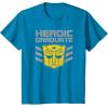 imageTransformers Optimus Prime Graduation TShirt  UnisexAdults amp Kids  Black  Short Sleeve  Classic Fit  Cotton amp Polyester  SmallSapphire Blue