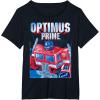 imageTransformers Optimus Prime Portrait TShirt SmallBlack