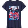 imageTransformers Optimus Prime Portrait TShirt SmallNavy Blue