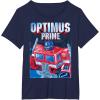 imageTransformers Optimus Prime Portrait TShirt SmallNavy Blue