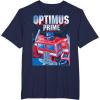 imageTransformers Optimus Prime Portrait TShirt SmallNavy Blue