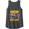 imageTransformers Retro Autobots Roll Out Group Shot Tank TopDark Heather Grey