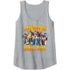 imageTransformers Retro Autobots Roll Out Group Shot Tank TopHeather Grey