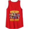 imageTransformers Retro Autobots Roll Out Group Shot Tank TopRed