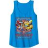 imageTransformers Rock N Roll Out Tour Heavy Metal Poster Tank TopSapphire Blue
