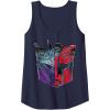 imageTransformers War For Cybertron Decepticon Autobot Split Tank TopNavy Blue