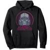 imageTransformers All Hail Megatron Retro Portrait Logo Pullover HoodieBlack