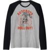 imageTransformers Autobots Roll Out 84 Vintage Collegiate Raglan Baseball TeeBlackAthletic Heather