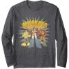 imageTransformers Autobots Trio Retro Cartoon Group Shot Long Sleeve TShirtDark Heather Grey