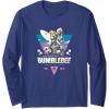 imageTransformers Bumblebee Chill Vibes Portrait Long Sleeve TShirtNavy Blue