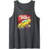 imageTransformers Bumblebee Eat My Dust 84 Portrait Tank TopDark Heather Grey