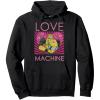 imageTransformers Bumblebee Valentines Day Love Machine Pullover HoodieBlack