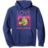 imageTransformers Bumblebee Valentines Day Love Machine Pullover HoodieNavy Blue