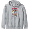 imageTransformers Christmas Group Shot Dress Up Disguise Zip HoodieHeather Grey