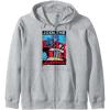 imageTransformers Optimus Prime Join The Autobots Retro Poster Zip HoodieHeather Grey