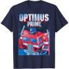 imageTransformers Optimus Prime Portrait TShirt SmallNavy Blue