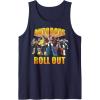 imageTransformers Retro Autobots Roll Out Group Shot Tank TopNavy Blue