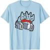 imageTransformers Soundwave Big Face TShirtBaby Blue