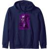 imageTransformers War For Cybertron Megatron Portrait Zip HoodieNavy Blue
