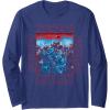imageTransformers War For Cybertron Optimus Prime Box Up Long Sleeve TShirtNavy Blue