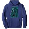 imageTransformers War For Cybertron Optimus Prime Portrait Pullover HoodieNavy Blue