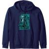 imageTransformers War For Cybertron Optimus Prime Portrait Zip HoodieNavy Blue