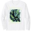 imageTransformers War For Cybertron Soundwave Portrait Long Sleeve TShirtWhite