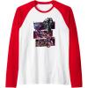 imageTransformers War for Cybertron Decepticon Panels Raglan Baseball TeeRedWhite