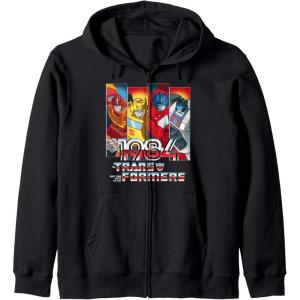 imageTransformers 1984 Vintage Autobots Panels Zip HoodieBlack