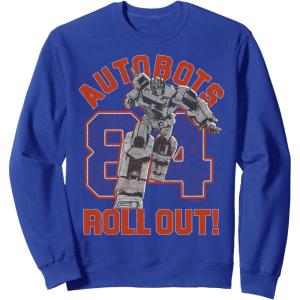 imageTransformers Autobots Roll Out 84 Vintage Collegiate SweatshirtRoyal Blue