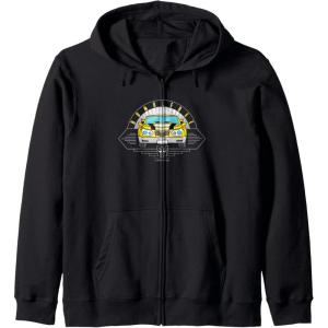imageTransformers Bumblebee Car Line Art Zip HoodieBlack