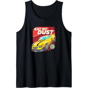 imageTransformers Bumblebee Eat My Dust 84 Portrait Tank TopBlack