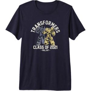 imageTransformers Graduation Class of 2021 Roll Out Premium TriBlend TShirtNavy Blue