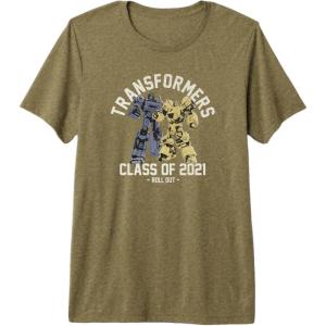 imageTransformers Graduation Class of 2021 Roll Out Premium TriBlend TShirtOlive Green