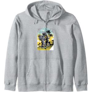imageTransformers Grimlock Skating Portrait Zip HoodieHeather Grey