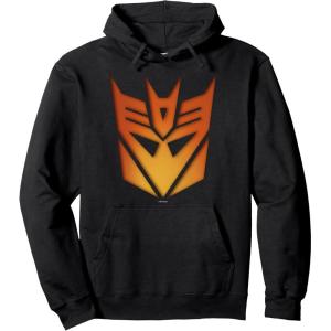 imageTransformers Halloween Decepticon Glow Carving Pullover HoodieBlack