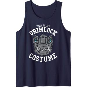 imageTransformers Halloween This Is My Grimlock Costume Tank TopNavy Blue